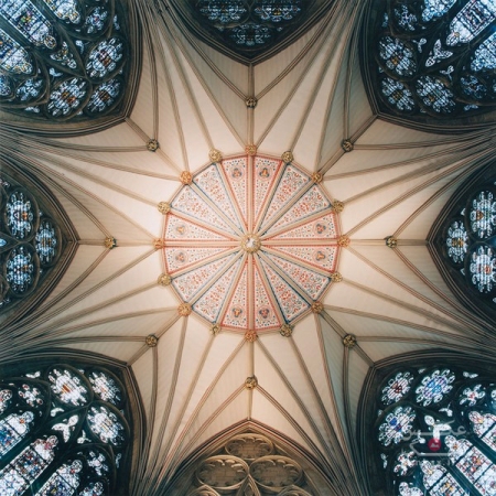 عکس های زیبا از سقف کلیسا ها توسط دیوید استفنسون