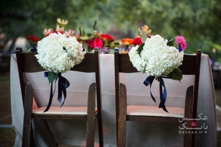 چند ایده برای تزئین میز و صندلی های مراسم عروسی عزیزانتان