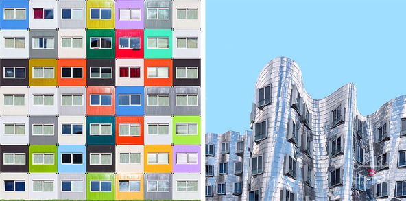 مینیمالیسم، هندسه و رنگ، سه عنصر اصلی در عکاسی های معماری/بانک عکس