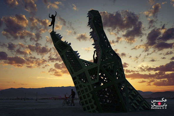 فستیوال Burning Man از نگاه یک عکاس/بانک عکس