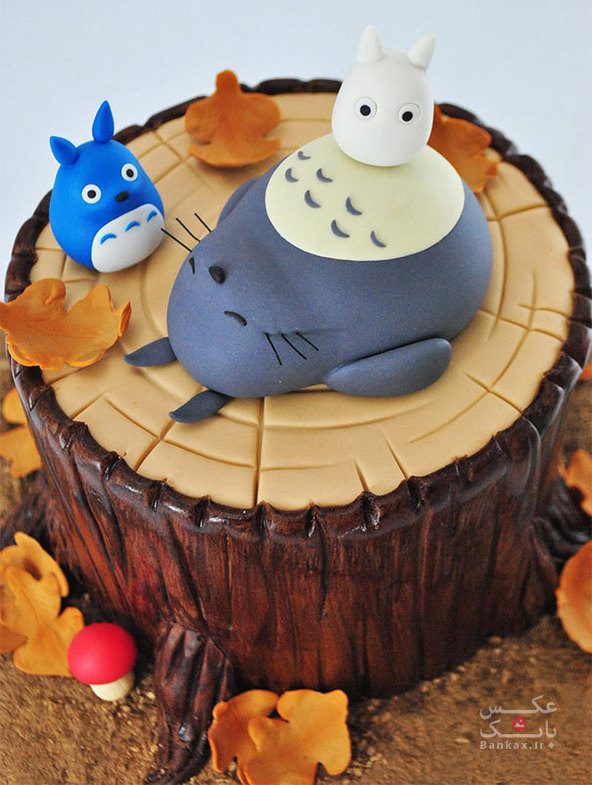 توتورو کیک که بیش از حد زیبا به نظر می رسند./بانک عکس