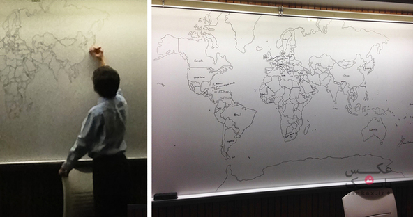 رسم نقشه دقیق جهان توسط پسر ۱۱ ساله اوتیسمی با استفاده از حافظه اش/بانک عکس