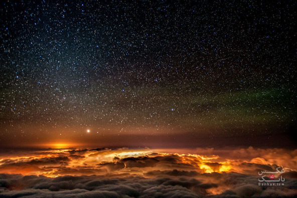 عکس های خیره کننده از درخشش آسمان/بانک عکس