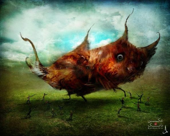 تصویرسازی از سرزمین پری ها، توسط هنرمند سوئدی Alexander Jansson/بانک عکس