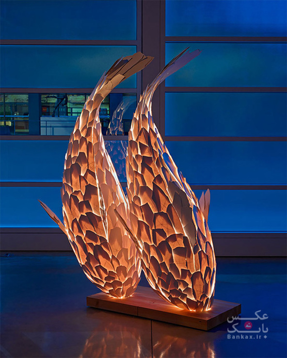 لامپ ماهی توسط Frank Gehry/بانک عکس