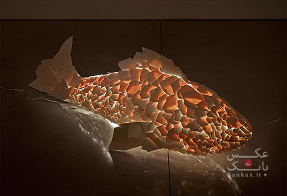 لامپ ماهی توسط Frank Gehry/بانک عکس