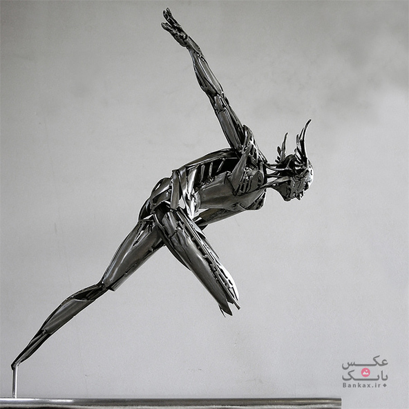 مجسمه های فیگوراتیو فلزی توسط Jordi Diez Fernandez/بانک عکس