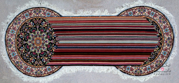 Faig Ahmed خالق تابلو فرشهایی با ساختار متفاوت/بانک عکس