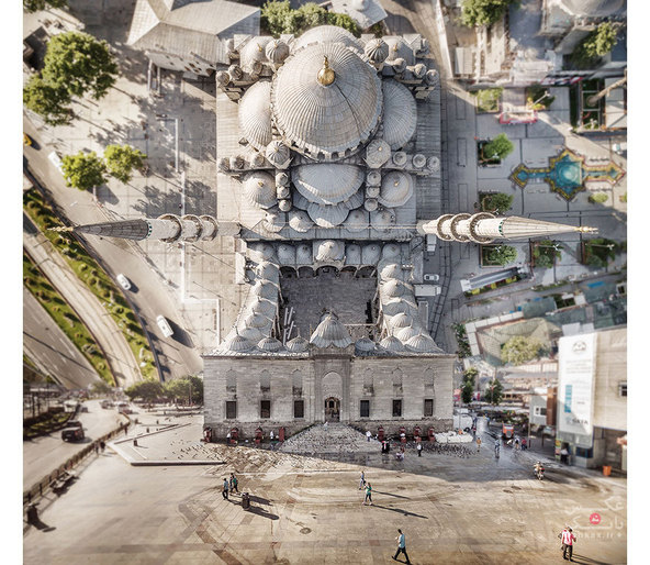 بازی با زاویه دید و ذهن در عکس هایی از استانبول/بانک عکس