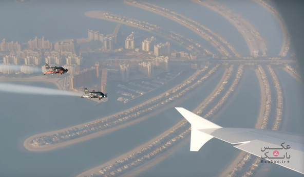 پروازی متفاوت بر فراز آسمان دبی/بانک عکس